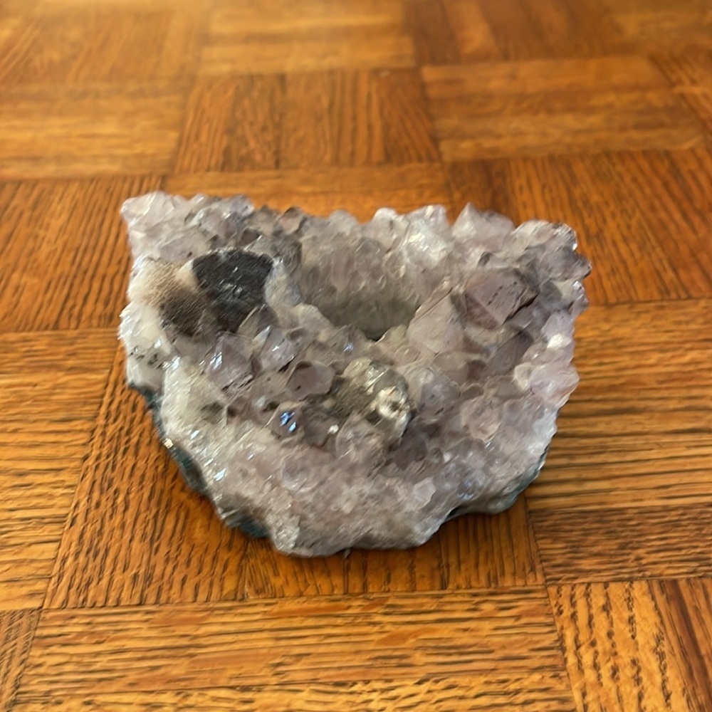 Amethyst Crystal Candle Holder - Picture 2 of 6